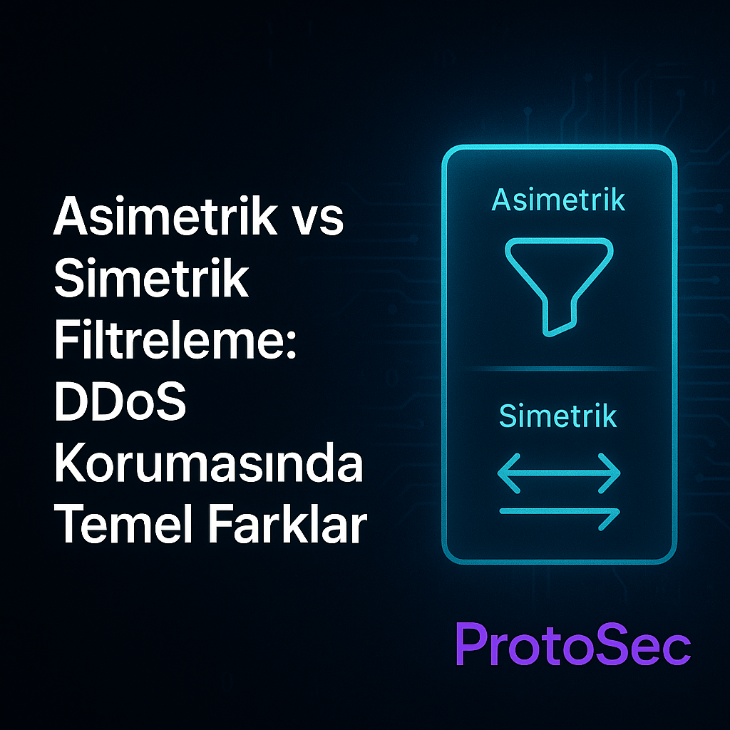 Asimetrik vs Simetrik Filtreleme: DDoS Korumasında Temel Farklar
